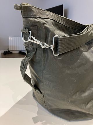 Bolsa macuto militar años 90 verde