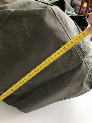 Bolsa macuto militar años 90 verde