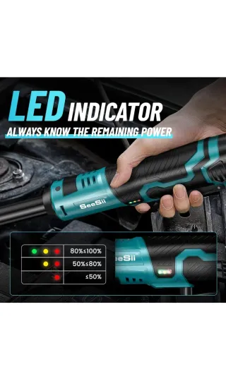 Llave Carraca Eléctrica Seesii Extendida