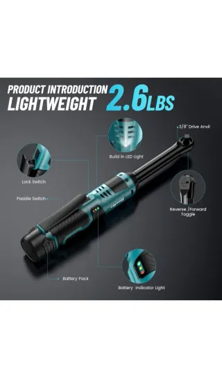 Llave Carraca Eléctrica Seesii Extendida