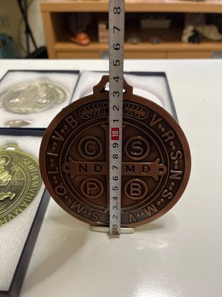 Medalla San Benito Abre Camino (Oro y Plata)