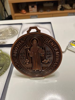 Medalla San Benito Abre Camino (Oro y Plata)
