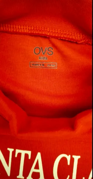 Maglione OVS Natale Babbo Natale Taglia 10 anni