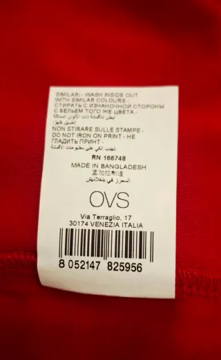 Maglione OVS Natale Babbo Natale Taglia 10 anni