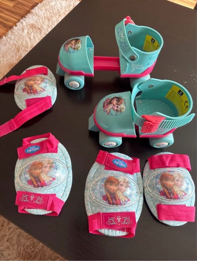 Patines Frozen con protecciones