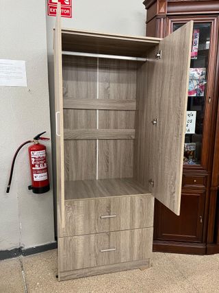 Armario 2 puertas 2 cajones con espejo nuevo