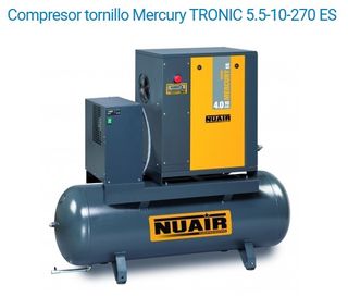 Compresor NUAIR 7,5 CV Secador y Cald