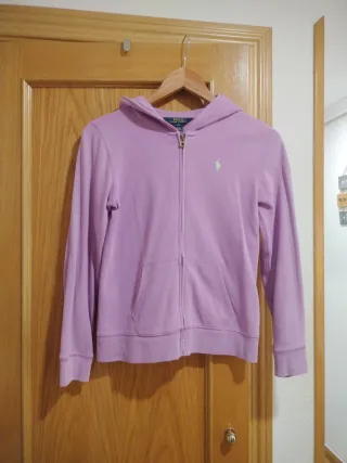 Chaqueta Polo Ralph Lauren Morada para niños