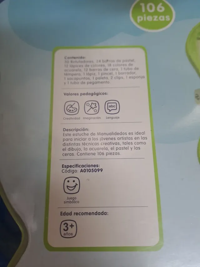 Astuccio farfalla di pitture