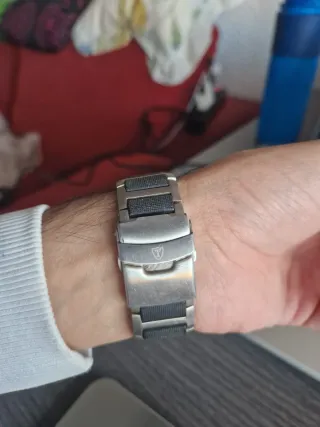 Reloj Detomaso Original Metal y Negro