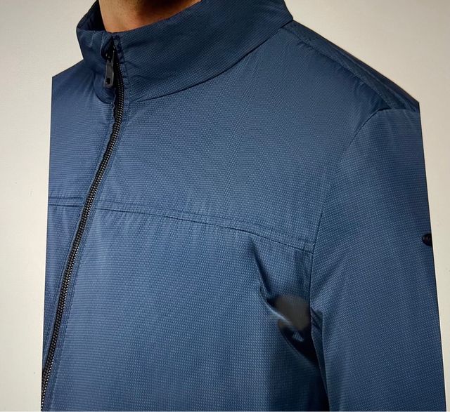 Cazadora bomber Geox azul