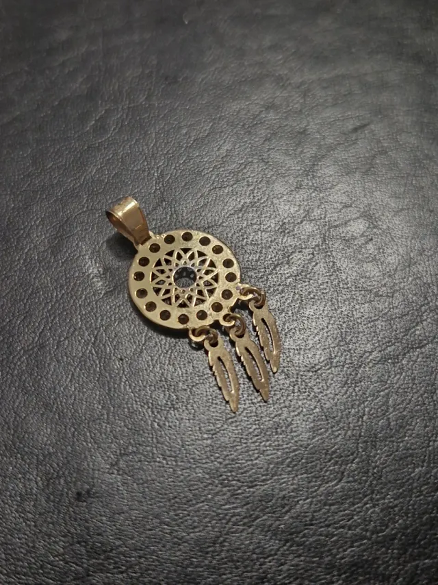 Colgante atrapasueños oro 10k