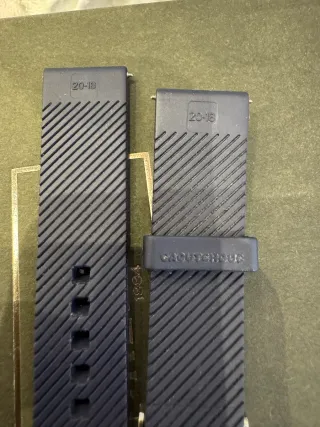 Correa Breitling Caucho Azul