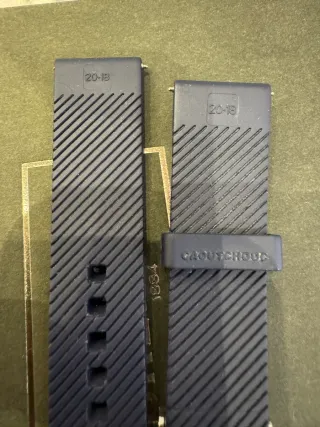 Correa Breitling Caucho Azul