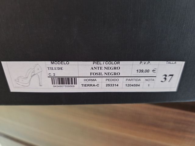 Zapatos Lodi tacón alto plataforma