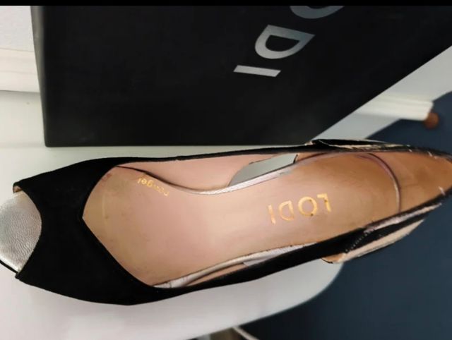 Zapatos Lodi tacón alto plataforma