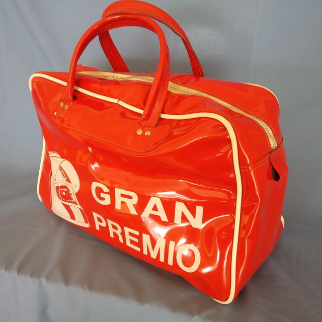 Borsa Vintage Gran Premio Rosso anni '80
