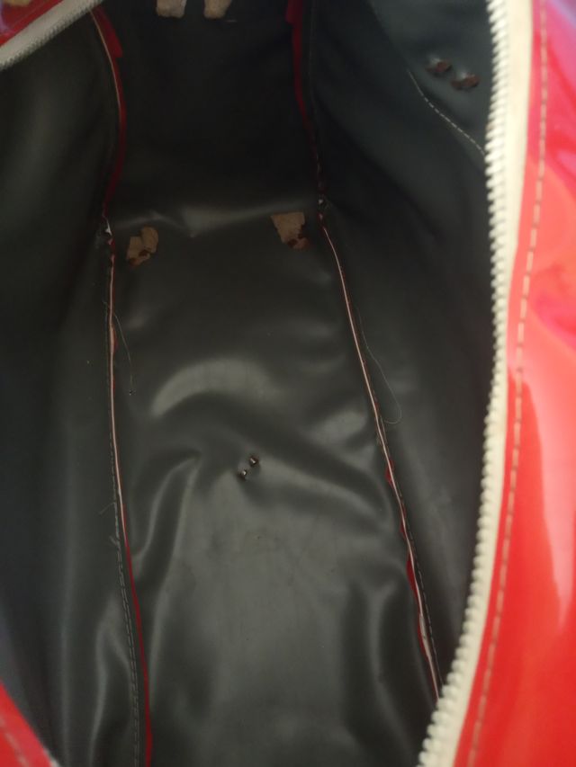 Borsa Vintage Gran Premio Rosso anni '80