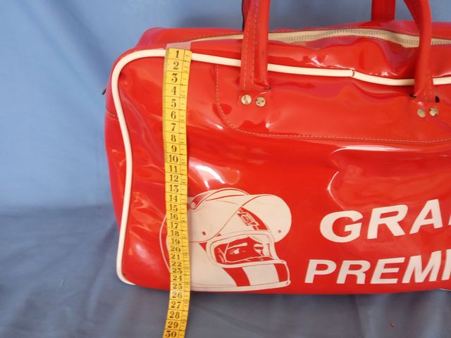 Borsa Vintage Gran Premio Rosso anni '80