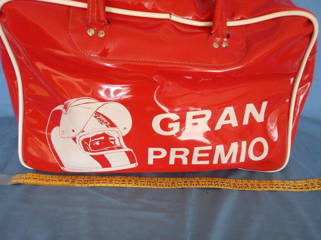 Borsa Vintage Gran Premio Rosso anni '80