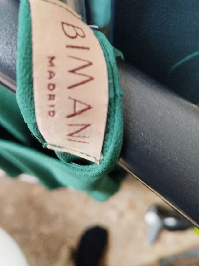 Blusa verde Bimani talla única