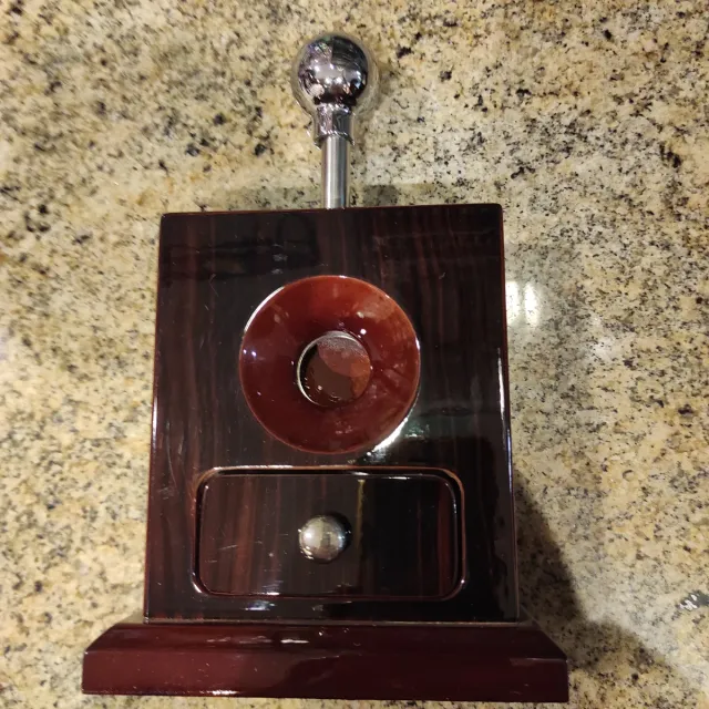 Tagliasigari Ghigliottina Legno Scuro