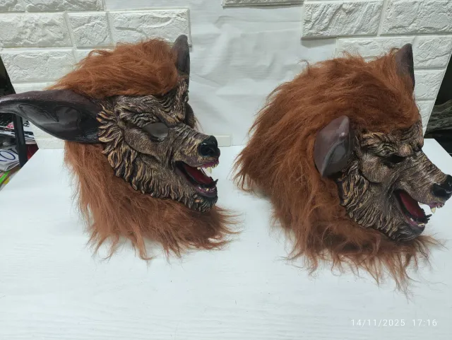 Máscara Lobo Halloween Terror