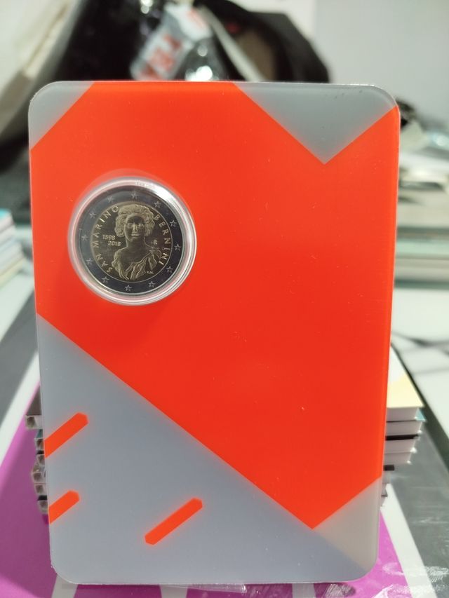 Moneda San Marino 2€ Bernini 1998-2018