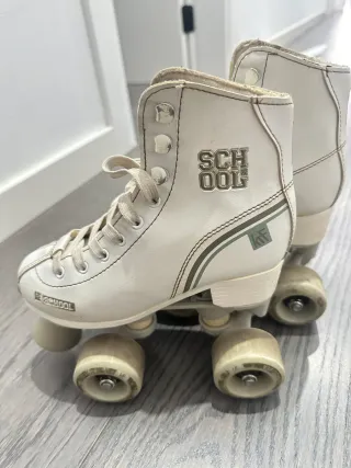 Patines blancos SCHOOL talla 31