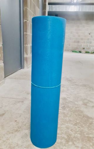 Esterilla de ejercicio azul