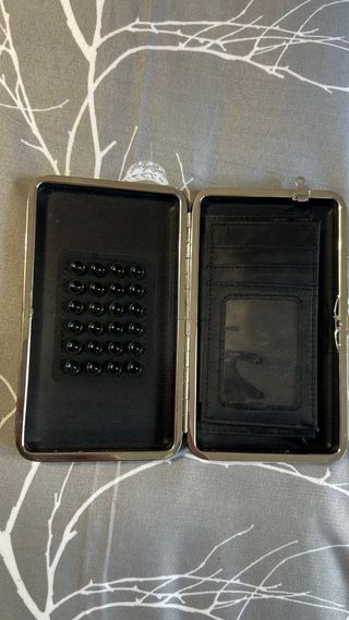 Cartera Beautiful girl beige y roja