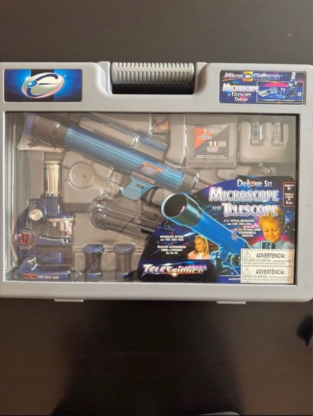 Microscopio y Telescopio Deluxe Set