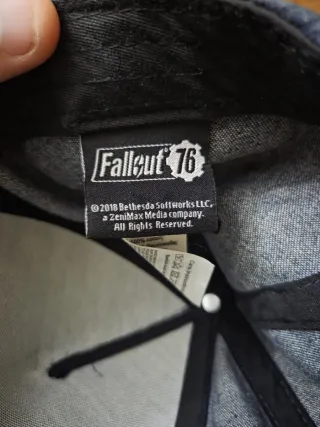 Cappello Fallout 76 Blu e grigio