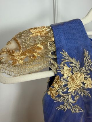 Vestido Menina Cerimónia Branca de Neve 6