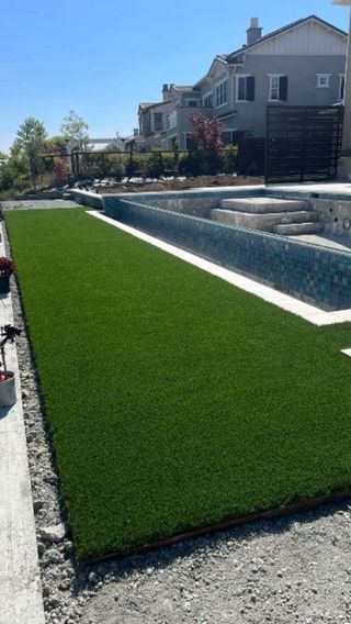 Césped artificial para exteriores