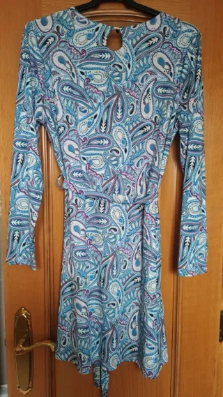 Vestido estampado paisley talla L/XL