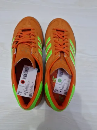 Scarpe Adidas Hamburger Arancioni/Verdi