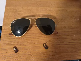 Gafas de sol Ray-Ban Aviator Marrón/Dorado