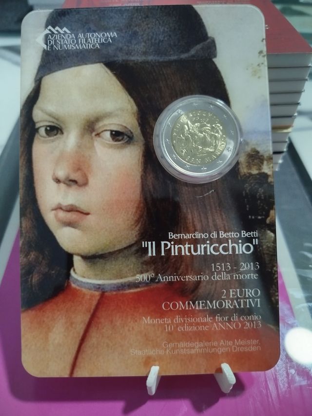 Moneda 2 Euro Conmemorativa Pinturicchio