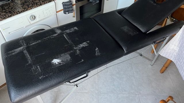 camilla plegable de masajes