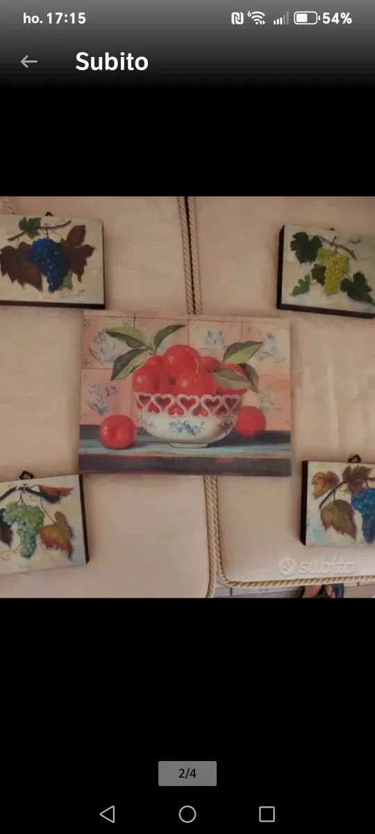 Quadretti decorativi in legno