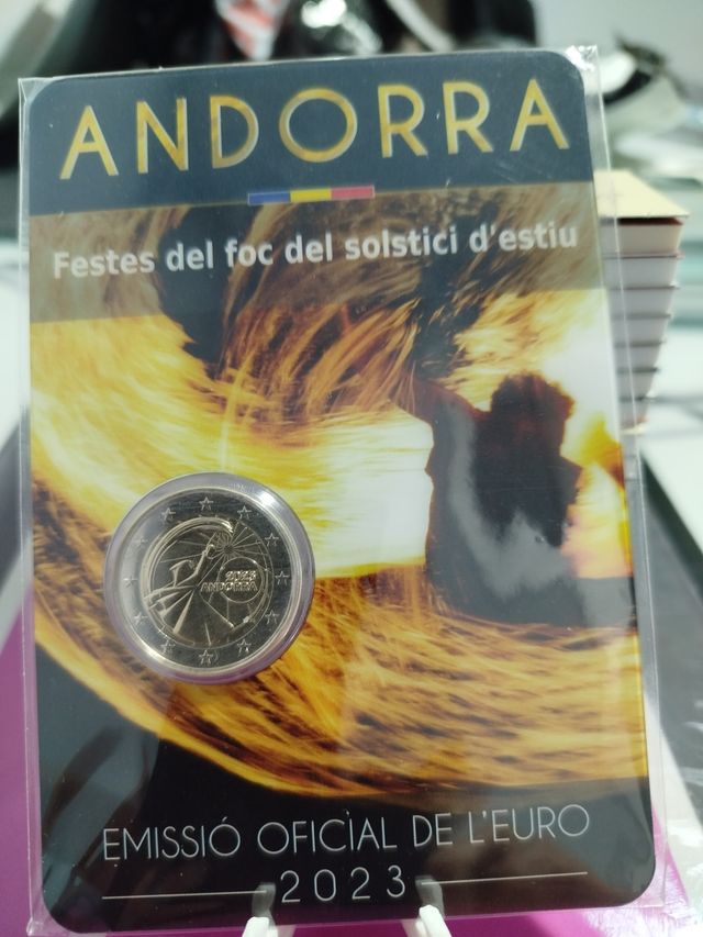 Andorra 2€ 2023 Festes del foc