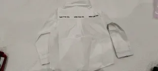 Camicetta neonato bianca con stampa