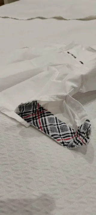 Camicetta neonato bianca con stampa