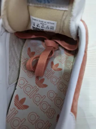 Adidas Gazelle rosa e bianche