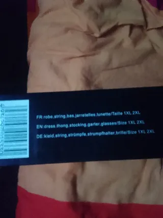 Lencería Sexy Sanselle Talla XXL