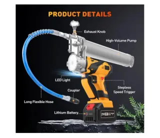 Taskstar Engrasadora Eléctrica 24V