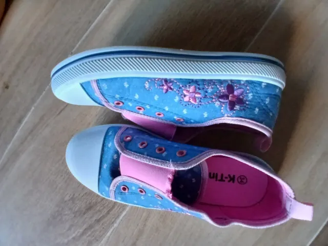 Zapatillas lona K-tinni Talla 34