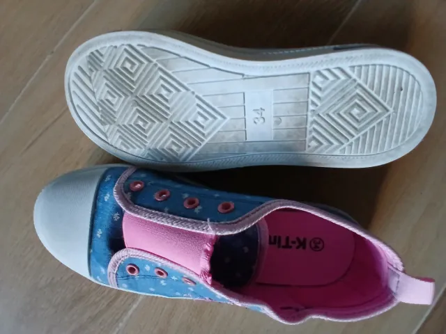 Zapatillas lona K-tinni Talla 34