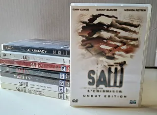Lotto DVD Saw Collezione Completa 1-8